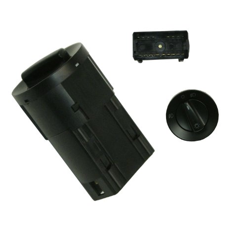 201-2104 Headlight Switch Mechanical Push Button Panel Mount Black Stainless Steel 1 Way Circuit Plug In Connector