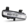 Led Front Right Fog Lights Lamps Assembly Fit Ford Explorer 2020-2024 Except Timberline Model Passenger Side Clear Lens 