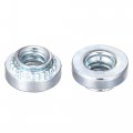 Uxcell Self -clinching Nuts 6-32 X 0 1-inch Carbon Steel With Zinc Plating Rivet Nut Round Head Metal Sheet Mounting Hardware