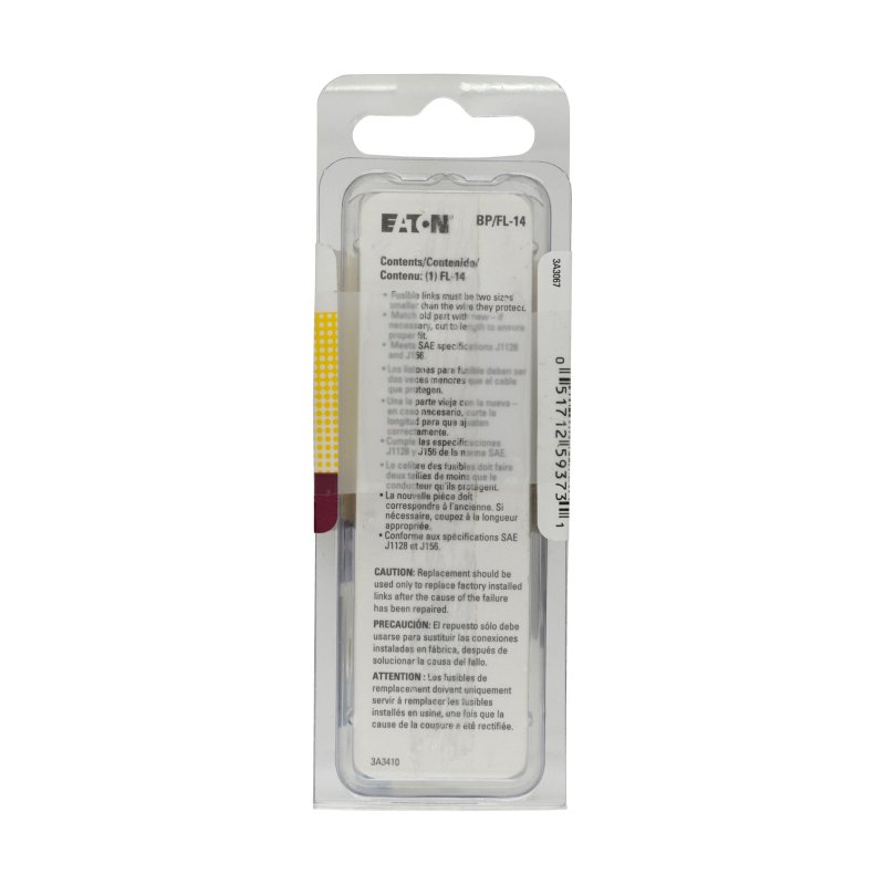 Bussmann Bp Fl-14 14 Gauge 9 Fusible Link Wire Universal Kit