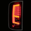 Kuafu Tail Light Assembly Compatible With 2014-2018 Gmc Sierra 1500 2500hd 3500hd Pickup Truck Led Tube Bar Rear Stop Brake