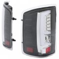 Kuafu Tail Light Assembly Compatible With 2014-2018 Gmc Sierra 1500 2500hd 3500hd Pickup Truck Led Tube Bar Rear Stop Brake