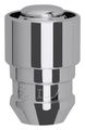 61621 Acorn Gorilla Guard Wheel Locks 12mm X 1 25 Thread Size Chrome Alloy Steel 60 Degrees Conical Seat Pack Of 4 With Dual 
