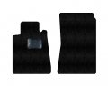 Carpet Front Floor Mats Black For Mercedes-benz Slk55 Amg 2010 2009 2008 2007 2006 2005 Includes Heel Pad 