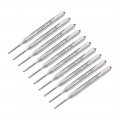 Uxcell Metric Machine Tap M1 2 Thread 0 25 Pitch High Speed Steel Screw Taps Micro Threading Tapping Tool 10pcs