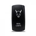 Ch4x4 Rocker Switch Devil Lights Symbol Red Led
