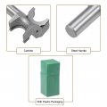 Uxcell Router Bit 1 2 Shank 7 8 Inch Dia Half Round End Mill Flute Bull Nose Grooving Carbide For Woodworking Engraving Edge