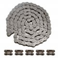 Hiaors 415h-110l Chain With Connector Link For 49cc 60cc 66cc 80cc 2-stroke Engine Motor Motorized Bicycle Bike Heavy Duty High 