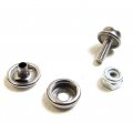Snap Cap Socket Stainless Steel W 1 2 Inch 8 Machine Screw Stud Select The Quantity You Need Lock Nut 10 Of Each Piece 