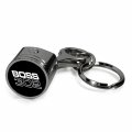 Ipick Image For Ford Mustang Boss 302 Black-chrome Finish Engine Piston And Rod Metal Key Chain Keychain Official Licensed