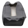 Leather Armrest Console Jump Seat Cover Black For Chevy Silverado Avalanche Suburban Tahoe Gmc Yukon Sierra 2007 2014 Fs03 