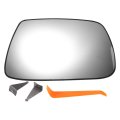 Car Rearview Right Passenger Side Mirror Glass Replacement W Backing Plate Heated White For Jeep Grand Cherokee 2005 2006 2007 