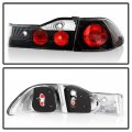 Acanii For Black 2001-2002 Honda Accord 4-door Sedan Tail Lights Brake Lamps Taillights Taillamps Left Right Assembly
