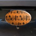 Kitchen Utensils Knife Spatula Wooden Spoon Pattern Oval Tow Trailer Hitch Cover Plug Insert