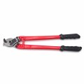 18 In Heavy Duty Electrical Cable Cutter Stainless Steel Wire Rope Multi Copper Aluminum Plier For Brake And Railing Red