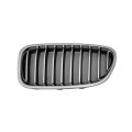 Driver Side Grille For Bmw 528i Xdrive 2014 2015 2016 Chrome Shell And Insert Plastic Standard Luxury Line Replacement 