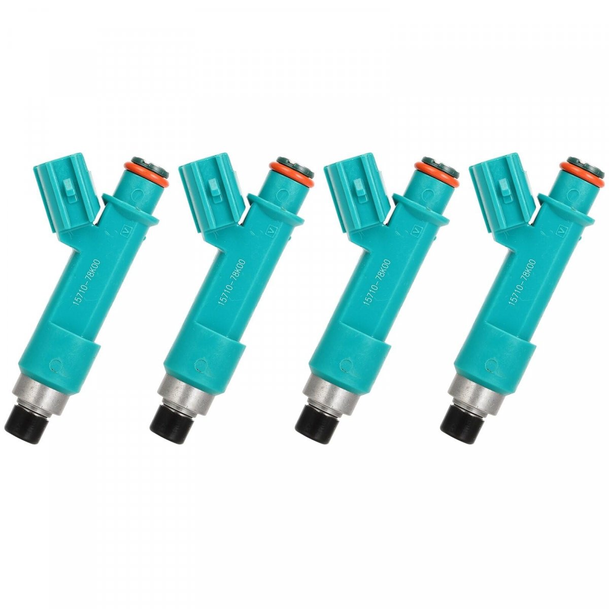 4pcs Fuel Injectors Compatible For 2009-2013 Suzuki Grand Vitara 2010-2013 Kizashi Fj109415710-78k00 1571078k00 Replacement