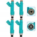 4pcs Fuel Injectors Compatible For 2009-2013 Suzuki Grand Vitara 2010-2013 Kizashi Fj109415710-78k00 1571078k00 Replacement