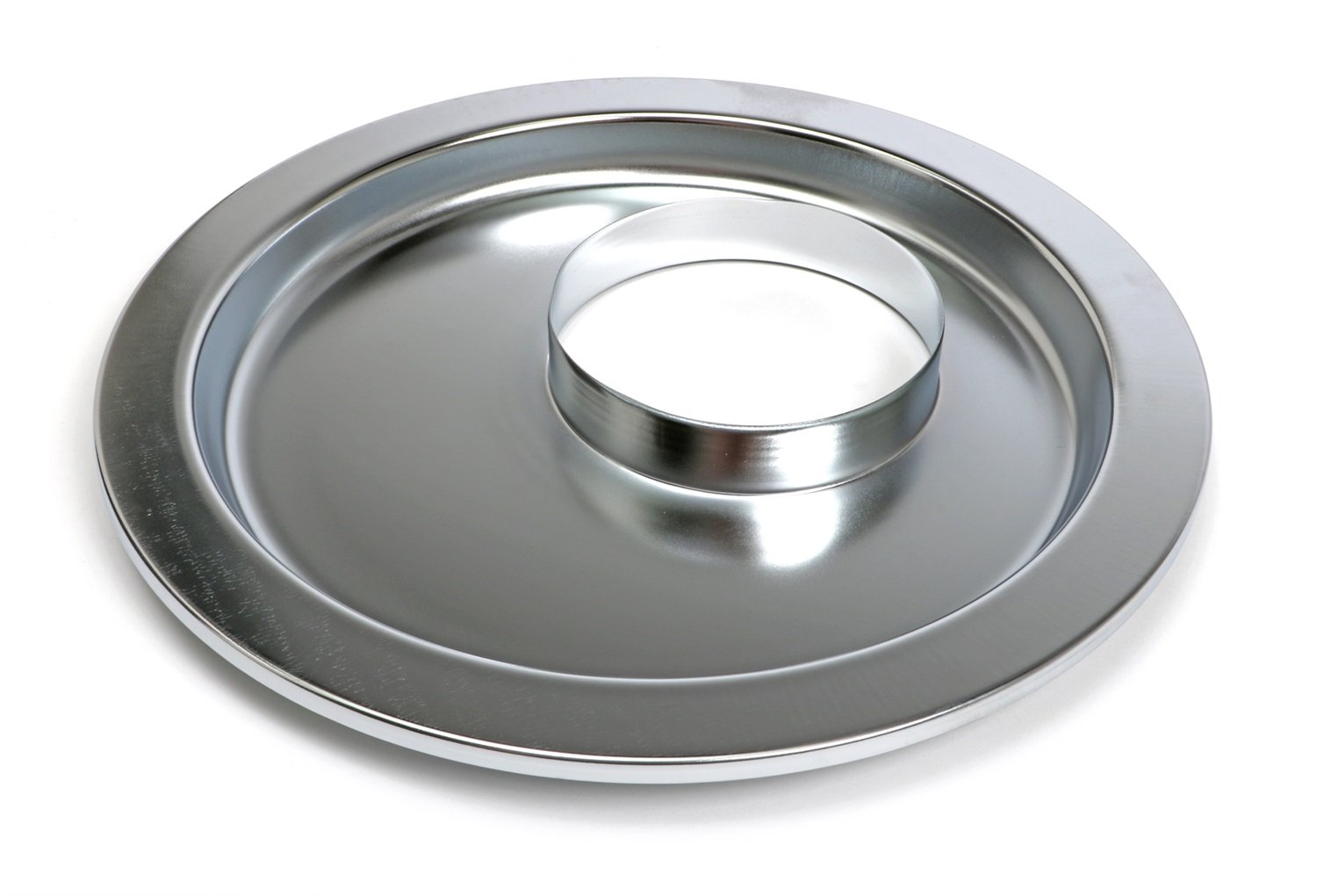 Trans-dapt 2430 Chrome 14 Offset Air Cleaner Base