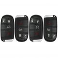 Aintier Key Bob Caseless Entry Remote Compatible For Dodge Challenger 15-18 Charger Journey 11-18 Dart 14-16 Durango 14-18
