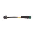 Rear Disc Brake Pad Wear Sensor For Freightliner Sprinter 3500 2007 2021 Alx Pau Df 341 63011 Cla1 Black Plastic Standard Style 