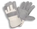 Cordova 1051xl Side Split Gloves Double Palm White Canvas Back Rubberized Safety Cuff Aramid Sewn X-large 12-pack 