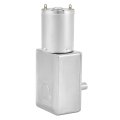 2 Pack Jgy-370 High Torque 12v Dc Worm Gear Motor 10rpm D-shaped Output Shaft All-metal Gears For Diy Industrial Applications 