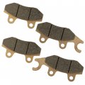 Caltric Front Left And Right Brake Pads Compatible With Yamaha Wolverine 700 Yxe70 2016-2018 1xd-25806-00