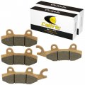 Caltric Front Left And Right Brake Pads Compatible With Yamaha Wolverine 700 Yxe70 2016-2018 1xd-25806-00