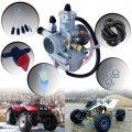 Glenparts Carburetor Replacement For Suzuki Atv Ltf250 2wd Lt-f250 Ltf 250 1988-1989 Fuel Filter Shut Off Valve Line Jet