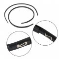 Waltyotur Pair Black Roof Trim Molding 74306-tr0-a11 Kit Replacement For Honda Civic Sedan 4-door 2012 2013 2014 2015