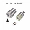 Uxcell Hand Press Machine Stud Carbon Steel And Rubber 12mm Rivet Setter Punch Dies Fasteners Tool Set