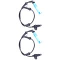 Abs Wheel Speed Sensor Left Front Right Fit For 2001-2005 Bmw 325xi 330xi Als434 2pcs 