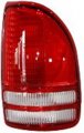 Right Tail Light Assembly For 1997 2004 Dodge Dakota Passenger Side Rear Lamp With Clear Acrylic Lens And Incandescent Source 