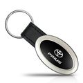 Toyota Prius Oval Style Metal Key Chain Fob