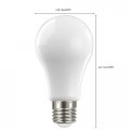 Satco 6 Pack Dimmable Led Filament Lamps S12433 High Lumens 13 5 Watt A19 Soft White Medium Base 2700k 90 Cri 120 Volt For Use