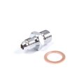 Turbo Oil Feed Adapter M12x1 25 With 1 5mm Restrictor For Mitsubishi 4g63t 1-9 Td05hr 4g93t Gsr Td04l And 4b11t Evo 10 Td05h 