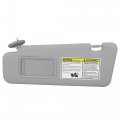 X Autohaux Car Sun Visor With Mirror Left Driver Side Fit For Toyota Highlander 2008 2009 2010 2011 2012 2013 Vanity Light