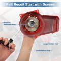 X Autohaux 1 Set Aluminum Alloy Pull Recoil Start With Screws For 47cc 49cc Mini Pocket Dirt Bike Minimoto Atv Quad Scooter Red
