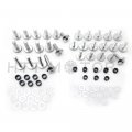 Httmt Mt215-001-rd- Motorcycle Normal Fairing Bolts Kit Compatible With Suzuk Gsxr 750 2001 2002 Gsx-r 1000 Sr Stainless Steel