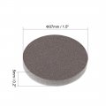 Uxcell 1-1 2 Inch 400-grits Sanding Sponge Hook And Loop Disc For Wood Drywall Metal 15pcs