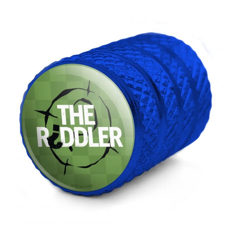 The Riddler Logo Tire Rim Wheel Aluminum Valve Stem Caps