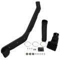 Car Snorkel Intake For Toyota Lc60 1980 1989 Matte Black Abs Plastic Air Kit With Mounting Brackets