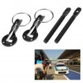Hood Lock Pin Kit Universal Aluminum Bonnets Clip Pin Latch For Racing Car