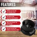 Hvac Blower Motor Replacement With Fan Resistor Compatible Audi And Volkswagen A3 Quattro Tt Tts Cc Gti Golf R Jetta Replaces