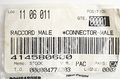 Connector-male Genuine Ski-doo Oem Snowmobile Part