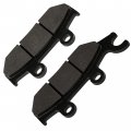 Caltric Front Left Semi-metallic Brake Pads Compatible With Can-am Commander Max 1000 2014 2015 2016 2017