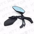 Smt-carbon Fiber Diamond Blade Style Rearview Mirrors 8mm 10mm Compatible With All Standard Naked Street Bike Metric Screws 7 8