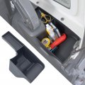 Passenger Side Wheel Well Storage Bin Rear Trunk Organizer Tray For 2018-2022 2023 Jeep Wrangler Jl Jlu 4-door Accessories 