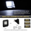 Full Led License Plate Light For 2003-2018 Dodge Ram 1500 2500 3500 Pickup Truck 6000k Diamond White 2-pieces Tag Lamp Assembly